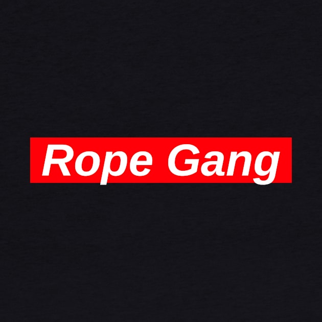 Rope Gang // Red Box Logo by FlexxxApparel